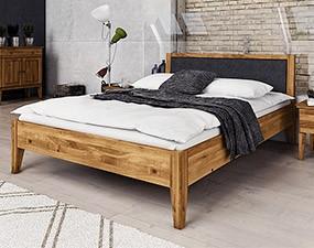 Postel ODYS s čalouněným čelem