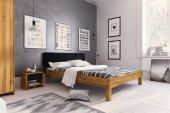 Postele VIGO s černým čelem MDF