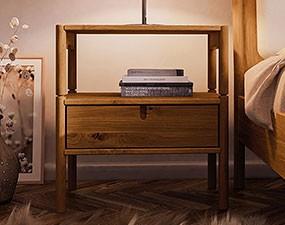 Noční stolek s podnosem POLA