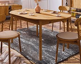 Oválný stůl rozkládací POLA