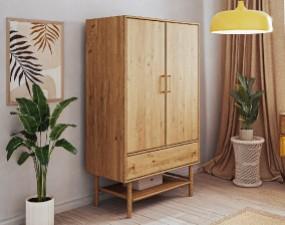 Dvoudveřová šatní skříň LIRA