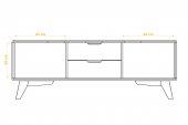 Komoda nízká BIANCO