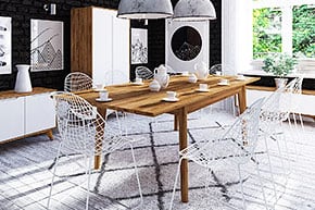 BIANCO - Kolekcja mebli do jadalni z litego drewna