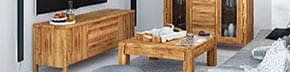 KOLI - kolekce nábytku z masivního dřeva do obývacího pokoje