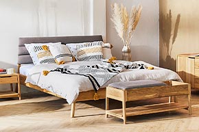 TWIG - Kolekcja mebli do sypialni z drewna litego